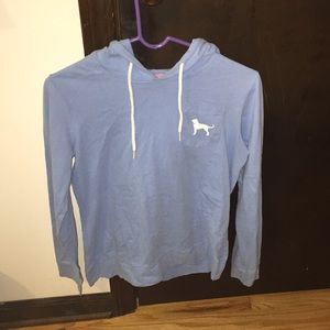 Black Dog Hooded Long-Sleeve T-shirt